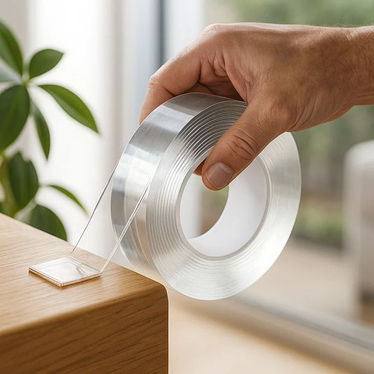5m Double-Sided Nano Tape – Drill-Free, Strong & Reusable Mounting